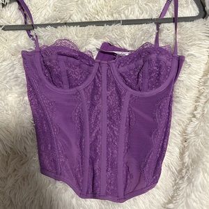 urban outfitters corset top